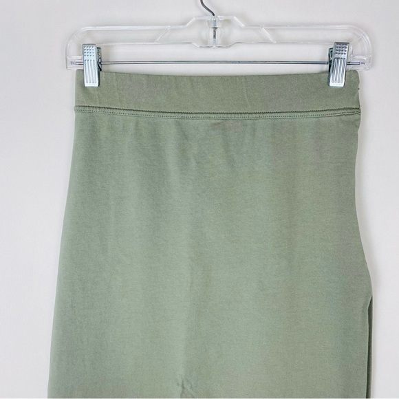 Nike Jersey Swoosh Logo Maxi Skirt Green Size Small - Picture 2 of 8